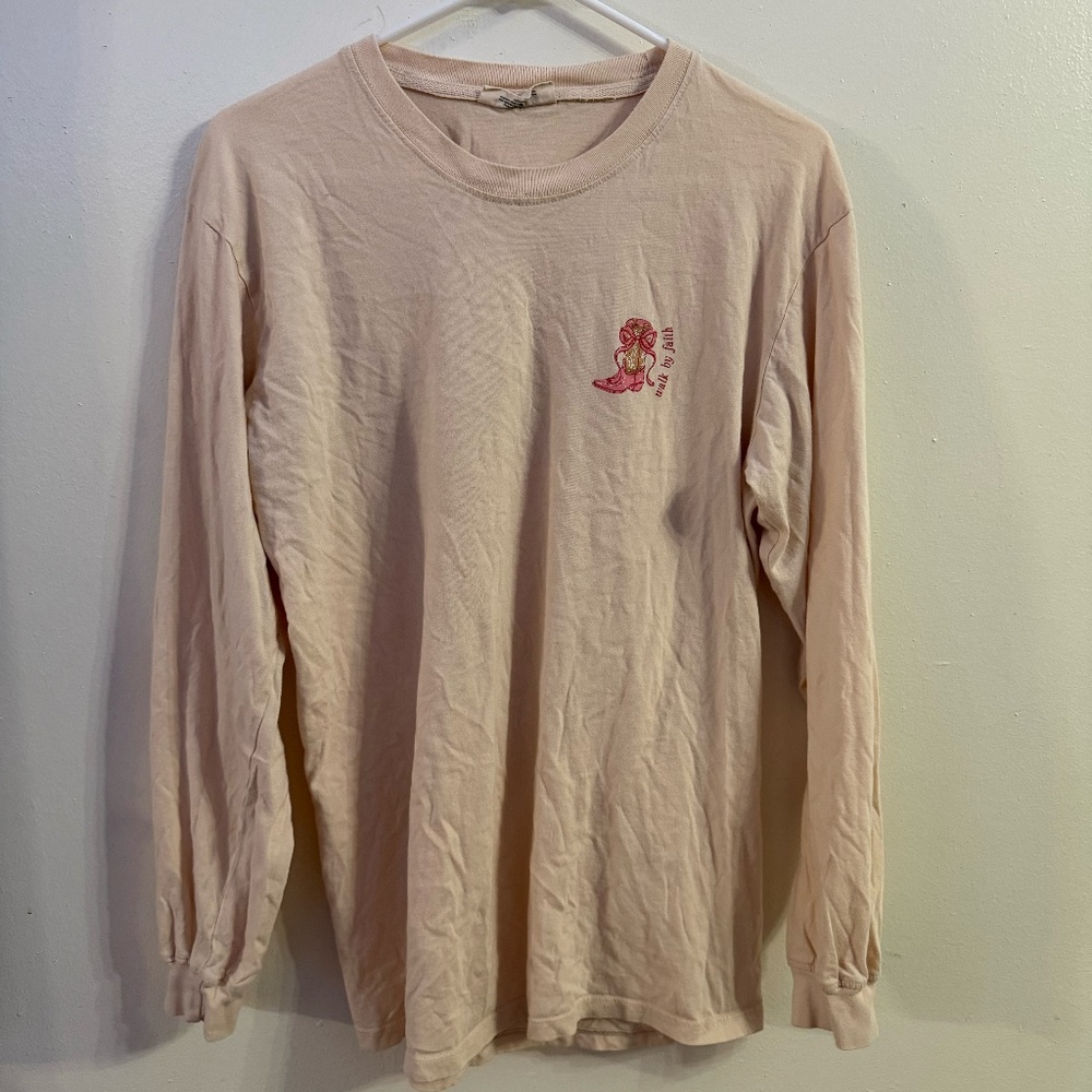 Women's Simply Southern Walk By Faith Shirt M